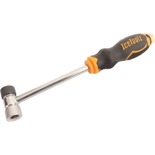 Poignée de compresseur de pompe Buzaglo icetoolz + raccord à vis, a911