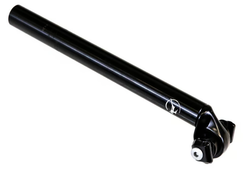 Postmodern postmodern gpm750 tige de selle 27,2ø 300mm noir (logo gazelle)
