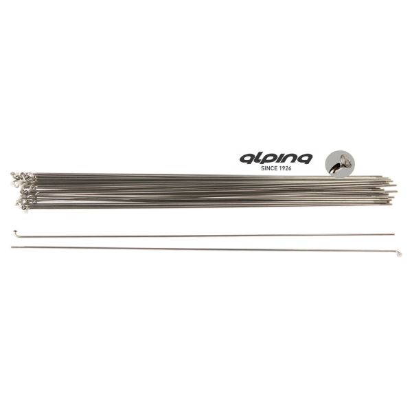 Alpina Spaken 296-14 Ø2.00 mm FG 2.3 - Argent en acier inoxydable (144 pièces)