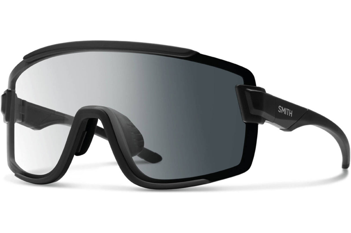 Lunettes Smith wildcat noir mat chromapop photochromique clair à gris