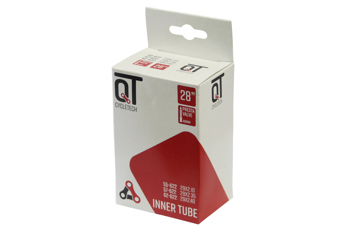 Qtcychectech QT Tube intérieur SV19 28 29 pouces 47 62-622 SV 40 mm