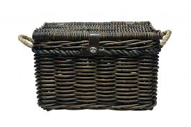 Panier à vélo de Newloox Melbourne 45 litres 45 x 33 cm Rotan Brown