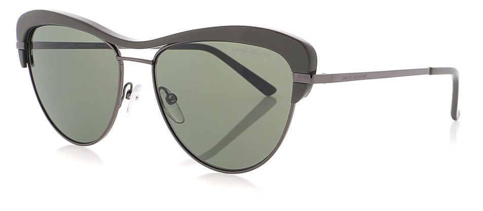 Lunettes de soleil Daniel Hechter DHS253 Dames Cat en acier inoxydable ovale. 3 Green de l'armée