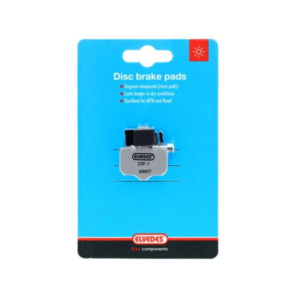 Elvedes cable systems bv plaquettes de frein à disque elvedes avid elixir | 6890t | gris