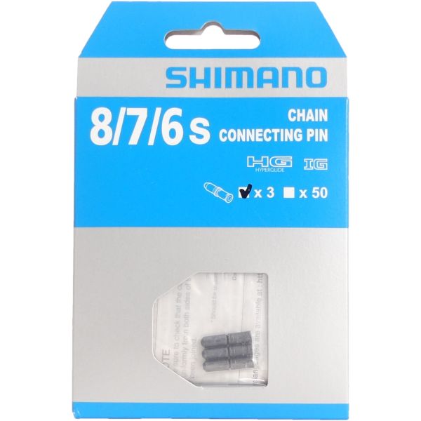 Shimano Hg Ig 6 7 8 Chainpen 3 pièces - noir