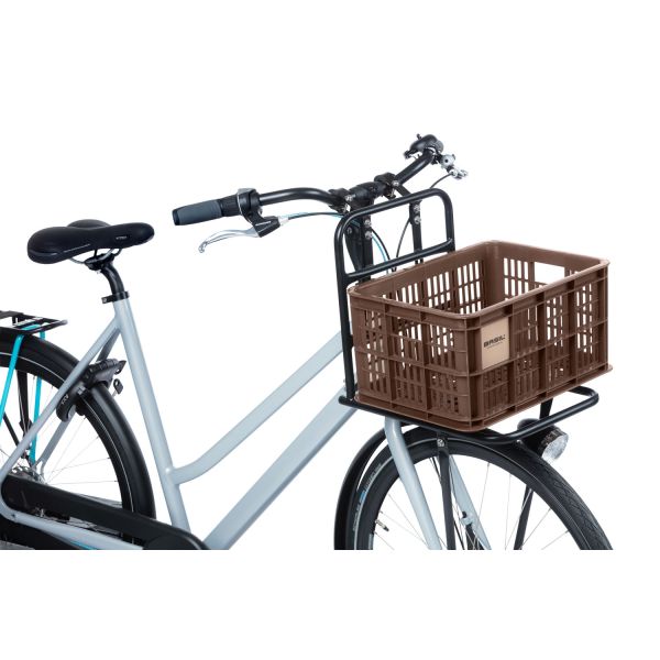 Basil Fietskrat S - Small - 17,5 litres - brun