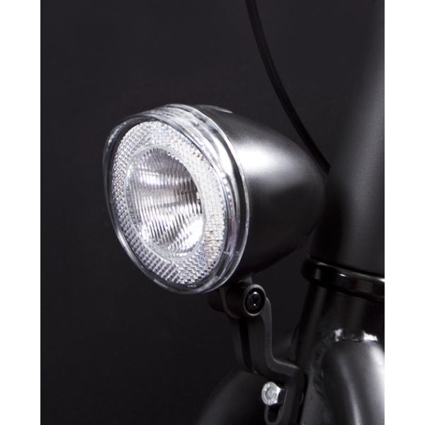 Spanninga Swingo Headlight Black Batt. carte
