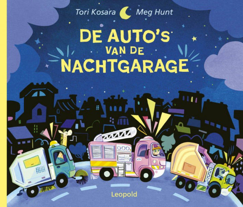 Léopold les voitures du garage de nuit