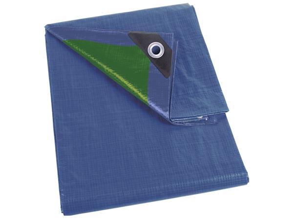 Bâche - bleu vert - standard - 4 x 5 m