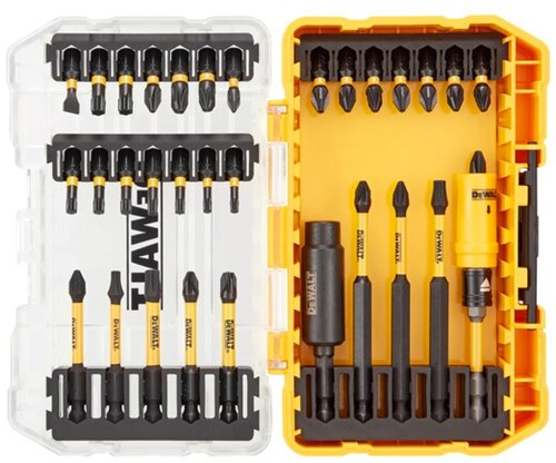 Dewalt extreme flextorq - jeu d'embouts à vis - 32 pièces - avec zone flexible