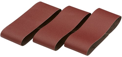 Accessoires Dewalt bande abrasive, 100x610mm, k80 | 3 pièces - dt3322-qz