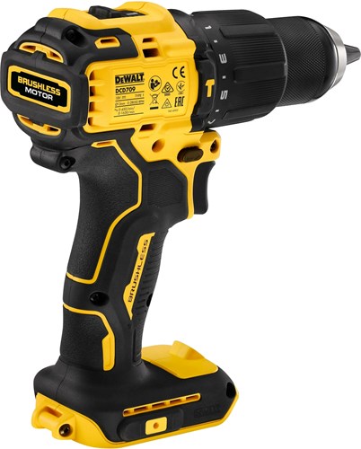 Perceuse à percussion sans fil Dewalt dcd709n corps 18v | sans piles ni chargeur - dcd709n-xj