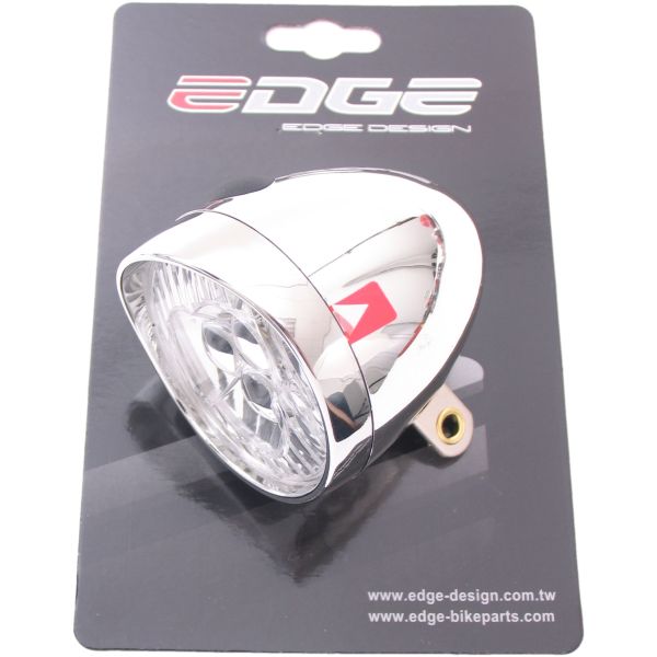 Edge Phillight Retro 3 LED sur incl. Batteries chrome