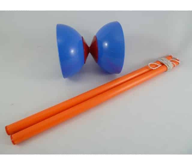 Diabolo jouet Bongers en plastique dans un sachet 10x9 cm