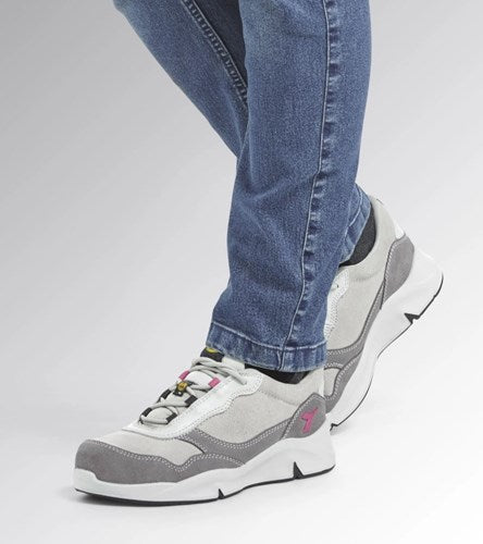 Diadora werkschoen athena laag 179902 s3l d0459 | gray violet raspberry (d0459) | maat 39 - 8053607443390