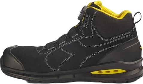 Diadora werkschoen run net ab mstr boa mid s3s 182533 | zwart | maat 46 - 8054795144229