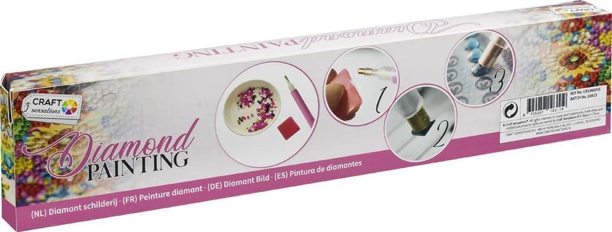 Bongers toys peinture diamant - loups - 30x40 cm
