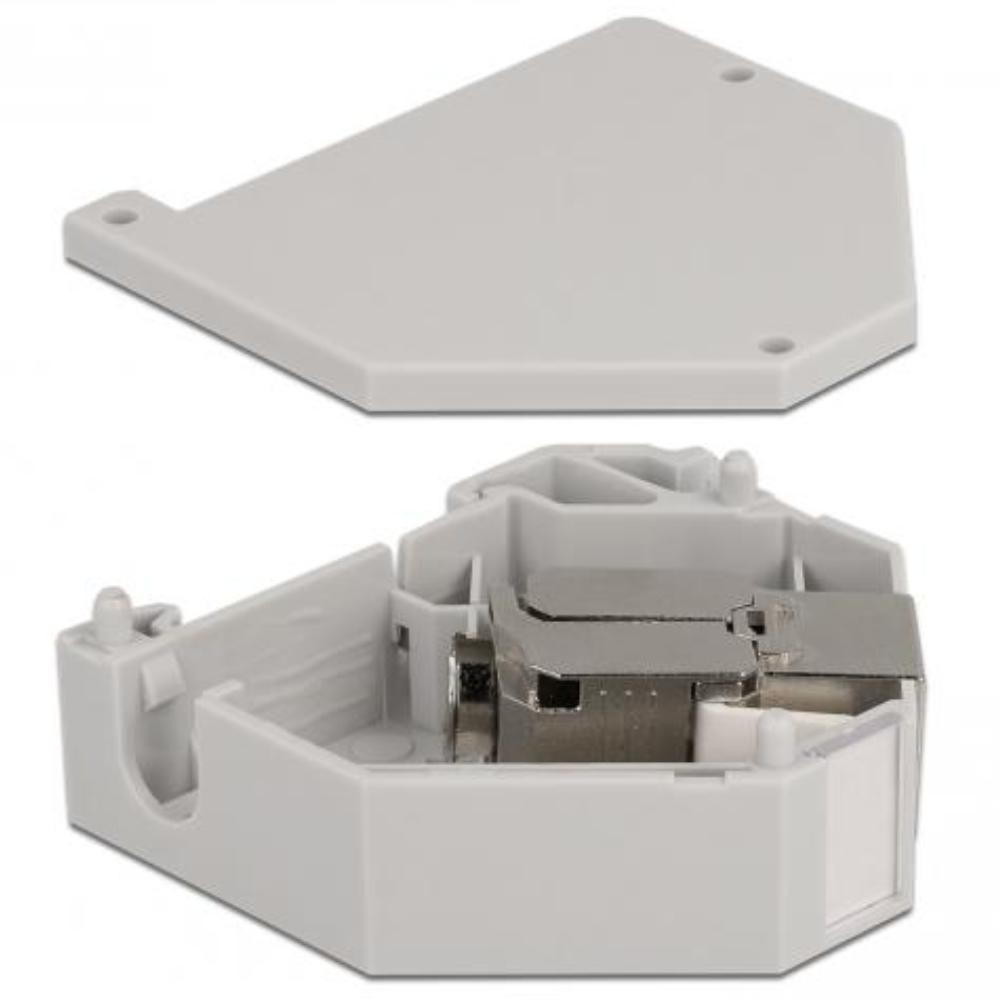 Adaptateur rail Din avec module Keystone