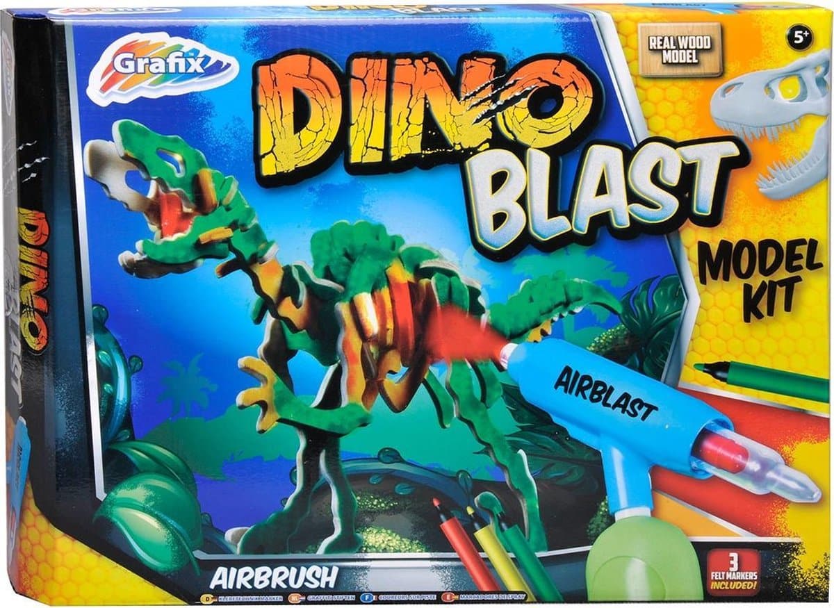 Unité de pompiers Grafix Dino Blast