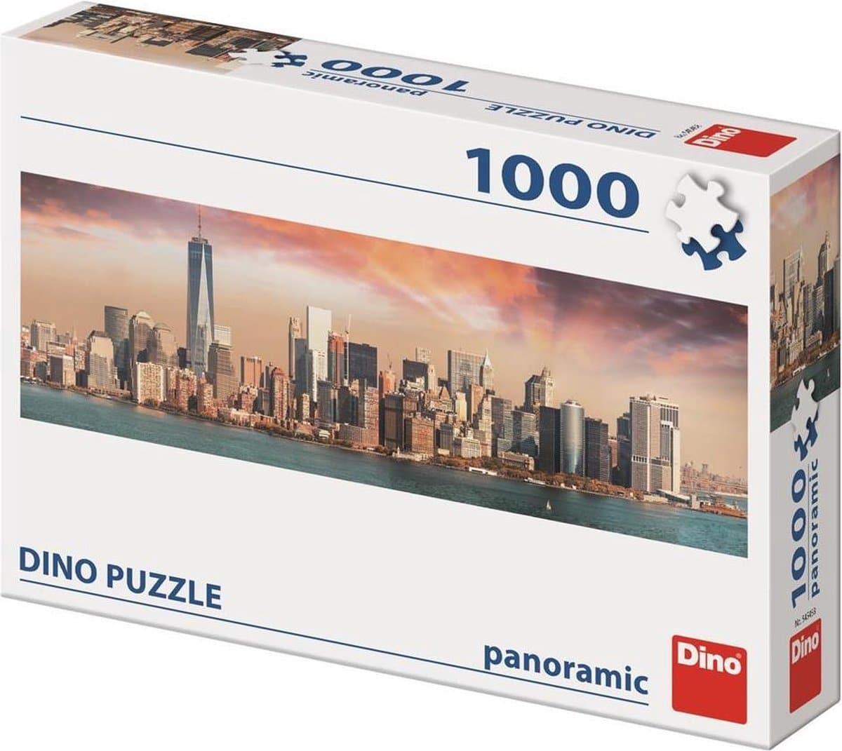 Dinotoys Puzzle Dino - Panorama Manhattan New York - 1000 pièces