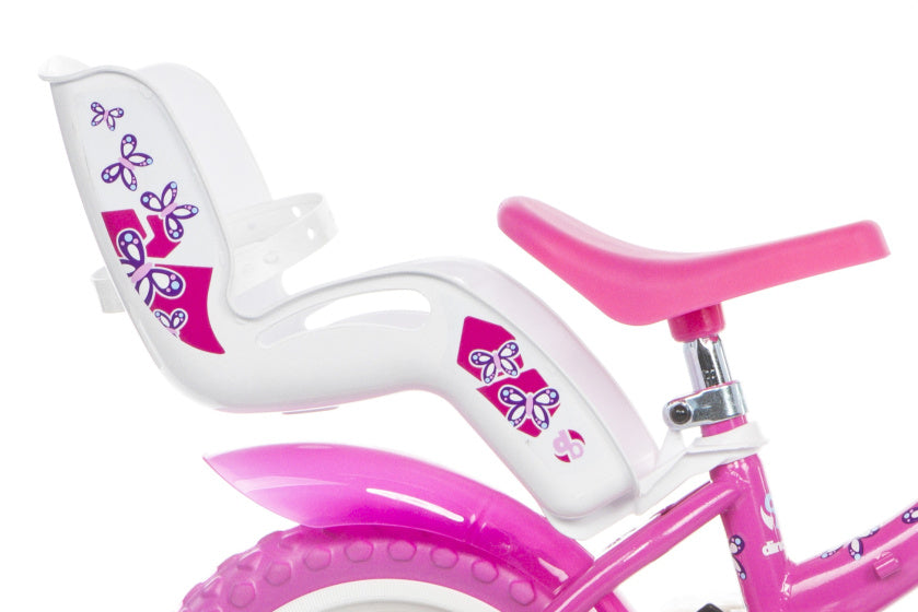 Dino Flappy 12 pouces 21 cm filles Dingo blanc rose