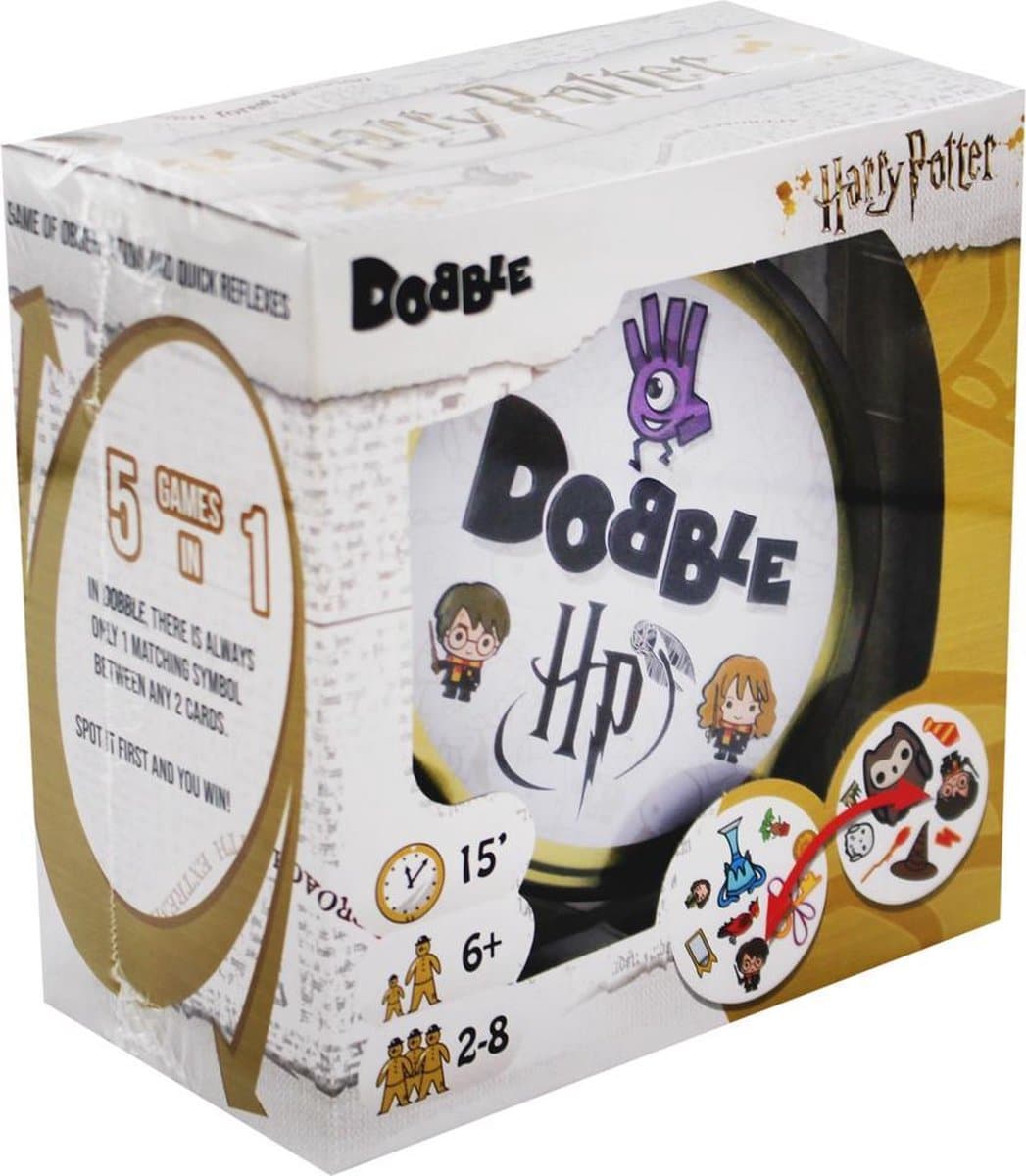 Asmodee dobble harry potter - jeu de cartes