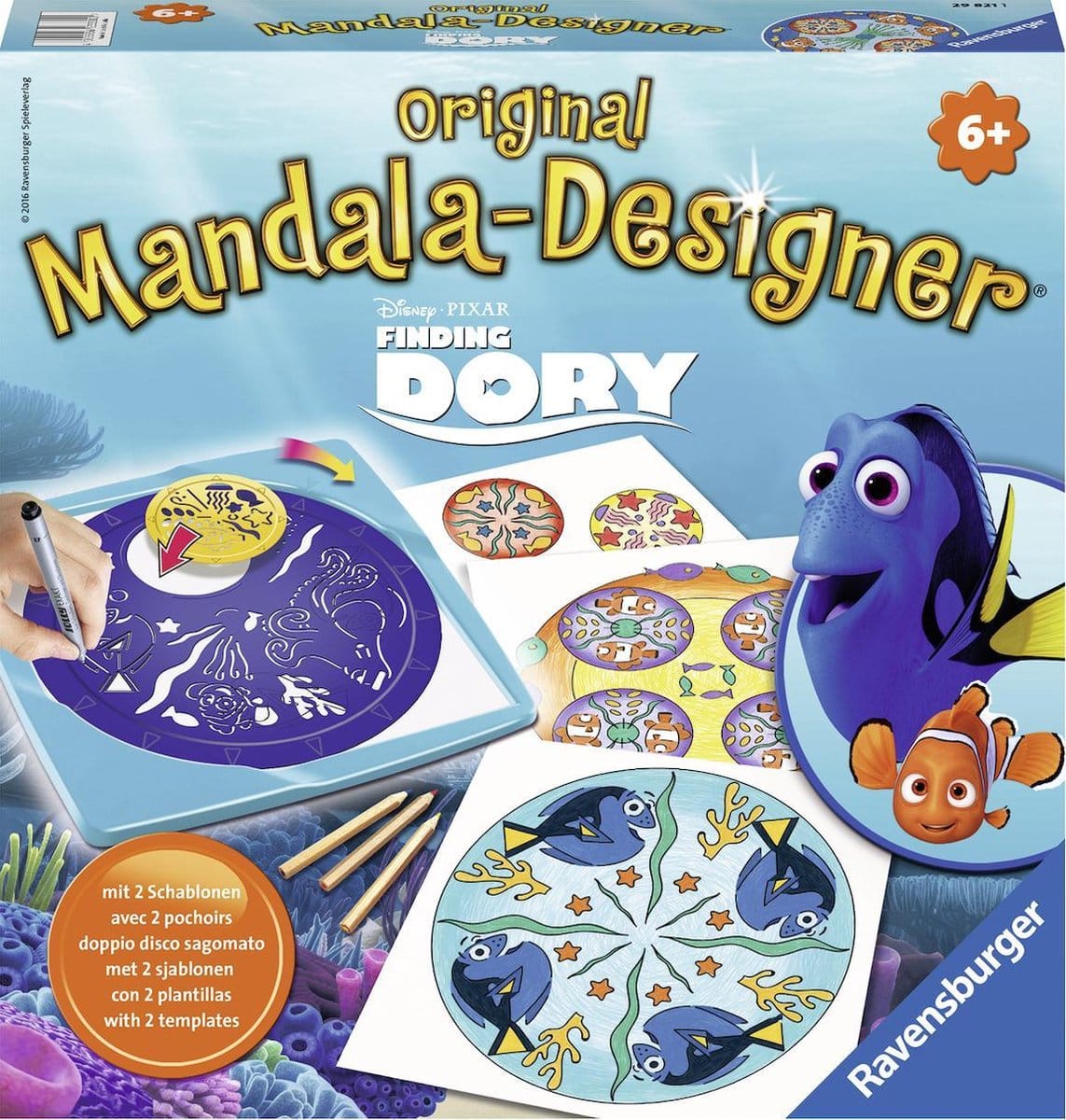 Le créateur de mandalas Ravensburger trouve Dory de Disney