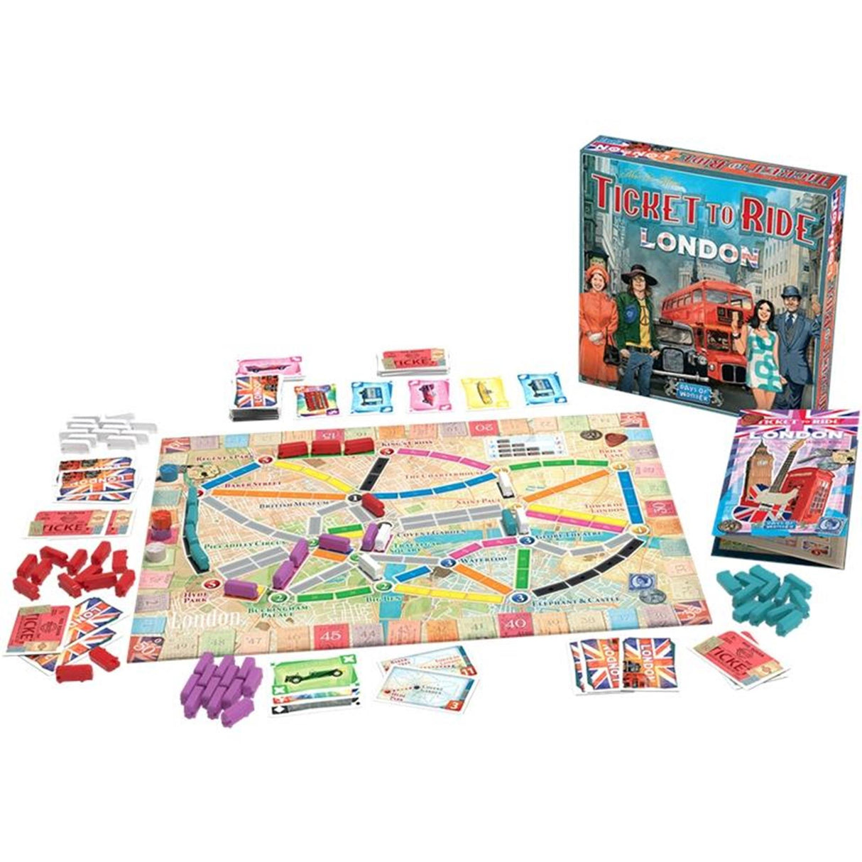 Ticket Asmodee pour monter le jeu de société London