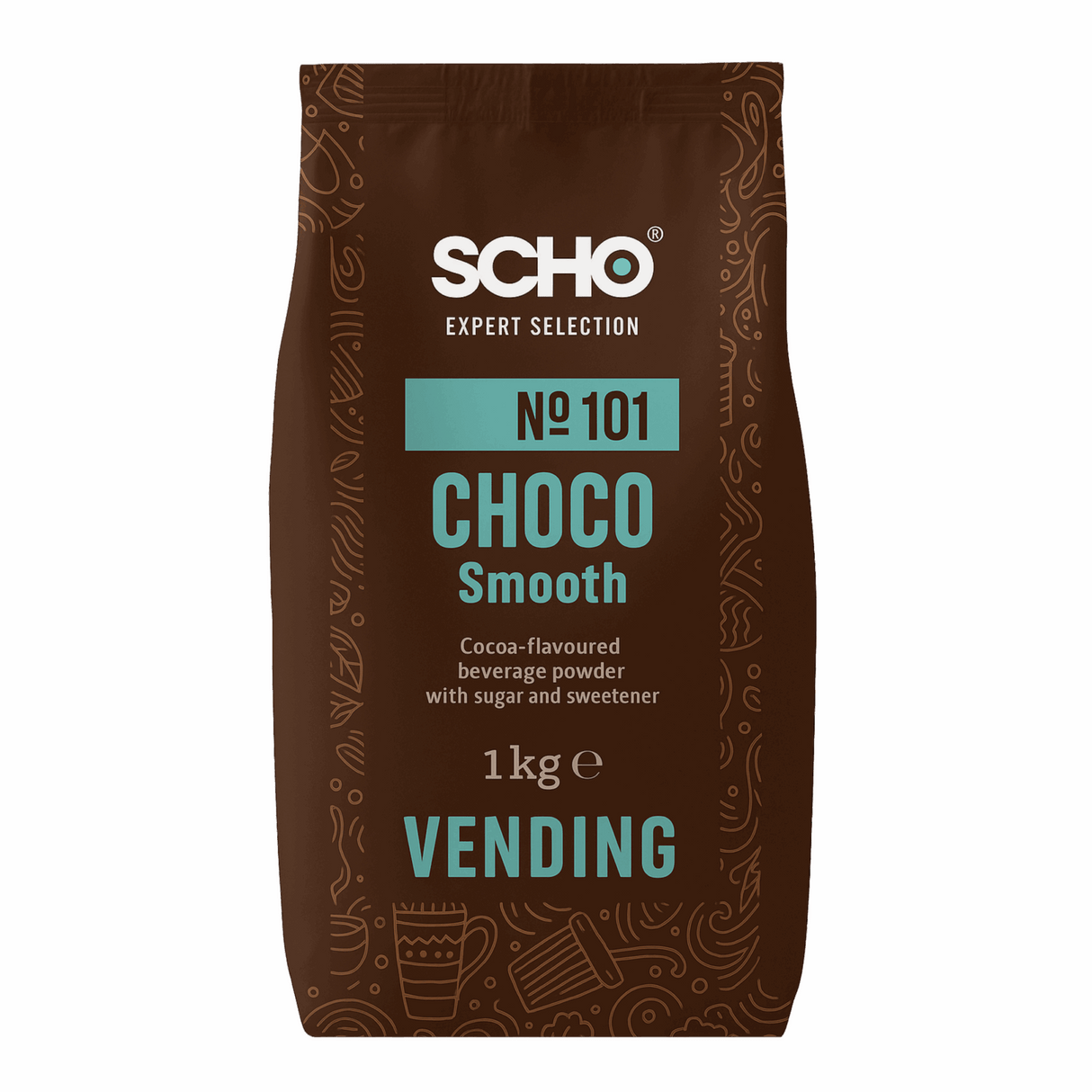 Scho no.101 chocolat lisse distributeur (1kg)