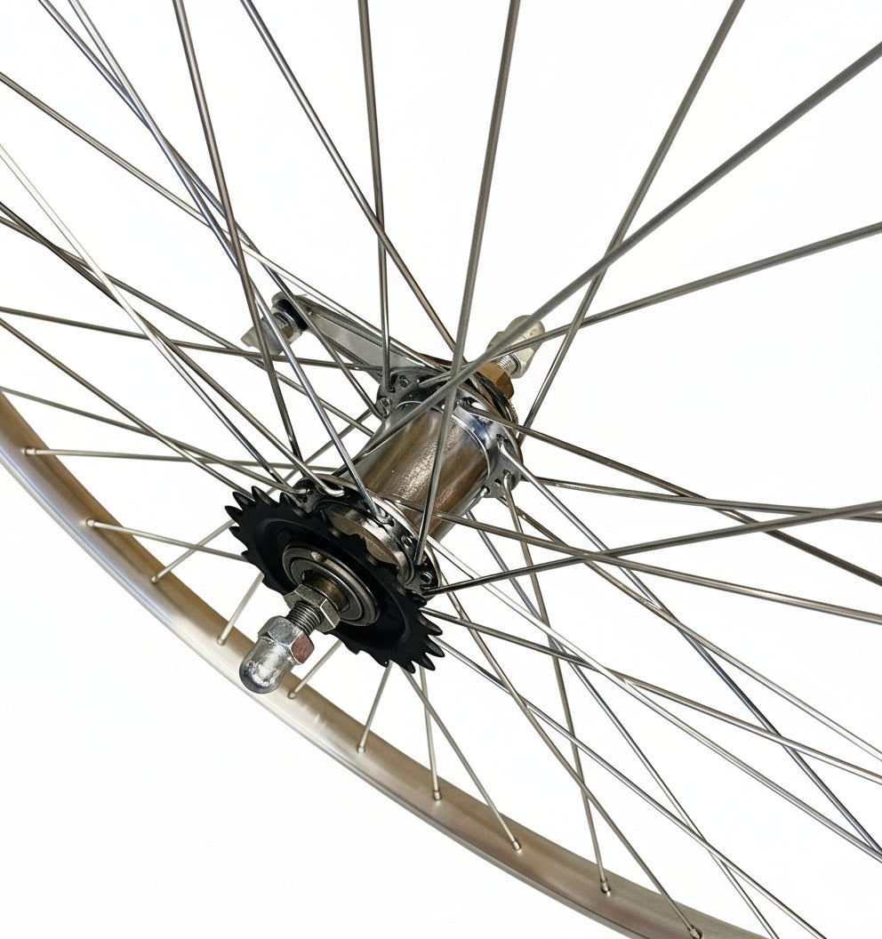 Roue arrière Roland 805190 26x1,3 8 alu. moyeu de frein shimano