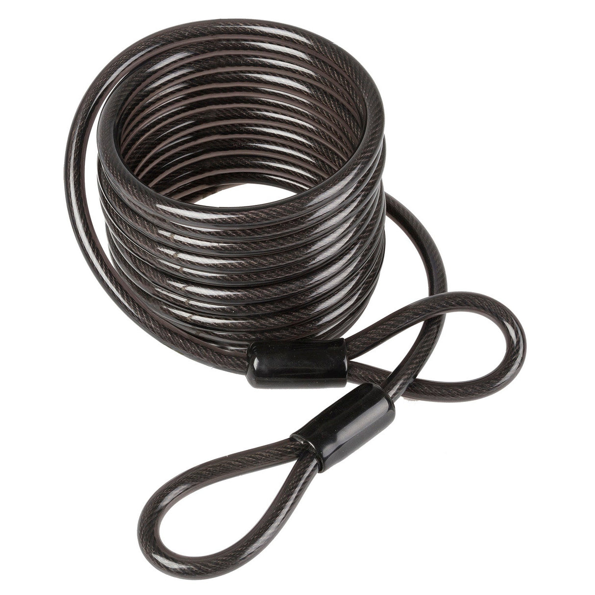 Câble de feuille 5m x 10 mm avec boucle double noire