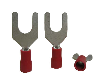 Bofix Cable Shoe Amp Fork M6 Red (25st)