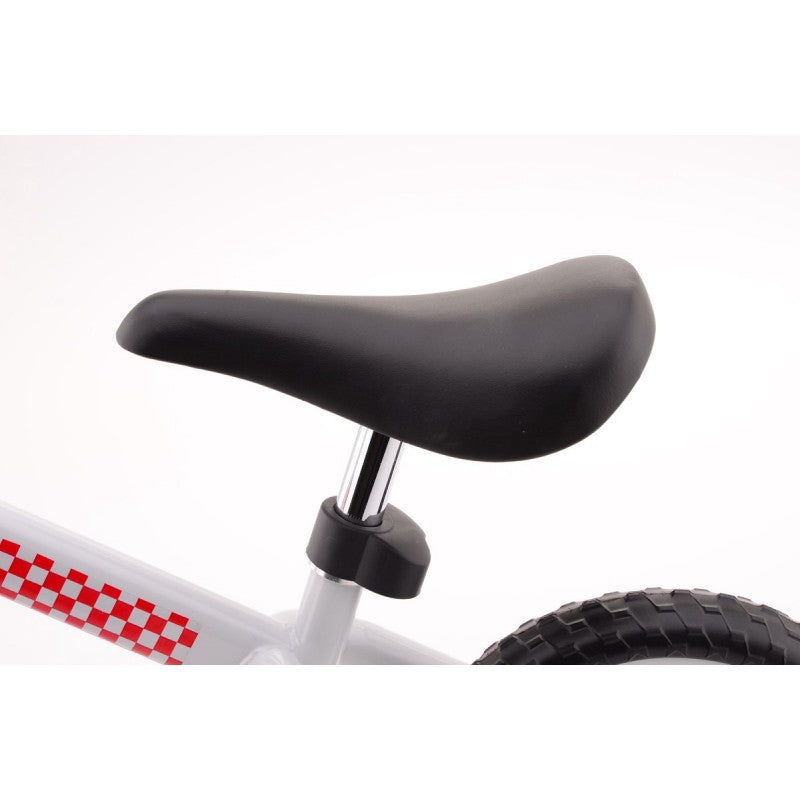 Balance Bike Steel blanc rouge