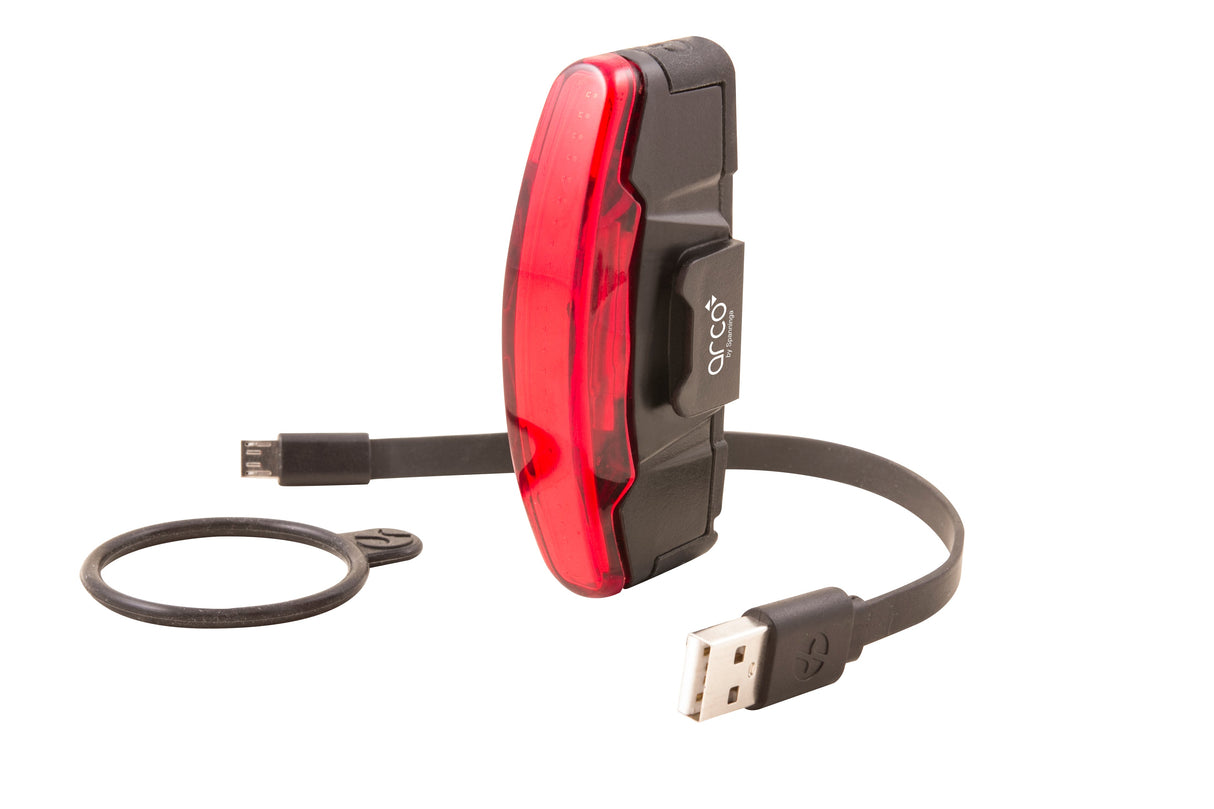 Spanninga Taillight Arco Flash USB Post