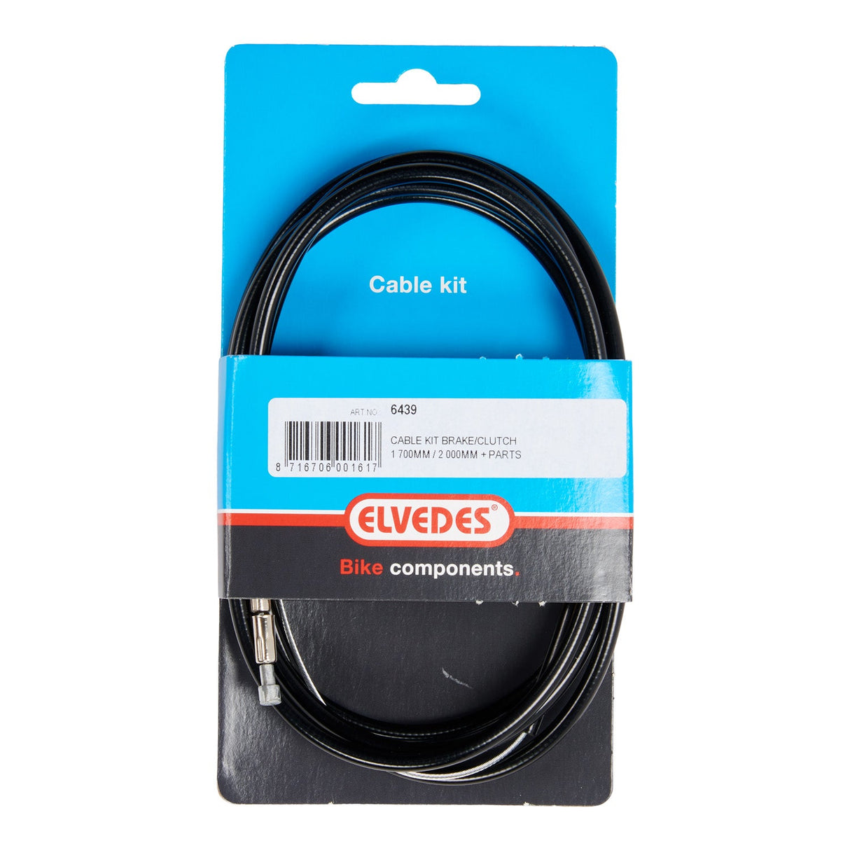 Câble de freinage Câble de couplage complet Elvedes pair (6439)
