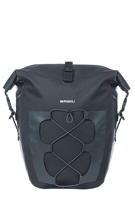 Basil Navigator Sac à vélo unique imperméable, noir