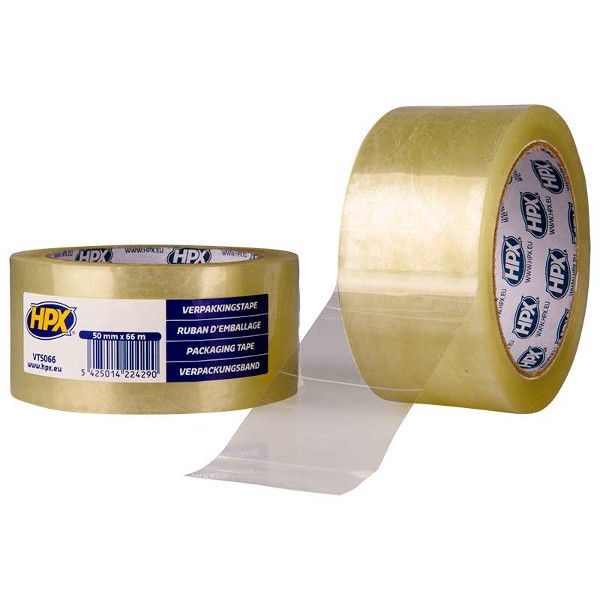 Baten trading company ruban d'emballage hpx - transparent 50 mm x 66 m