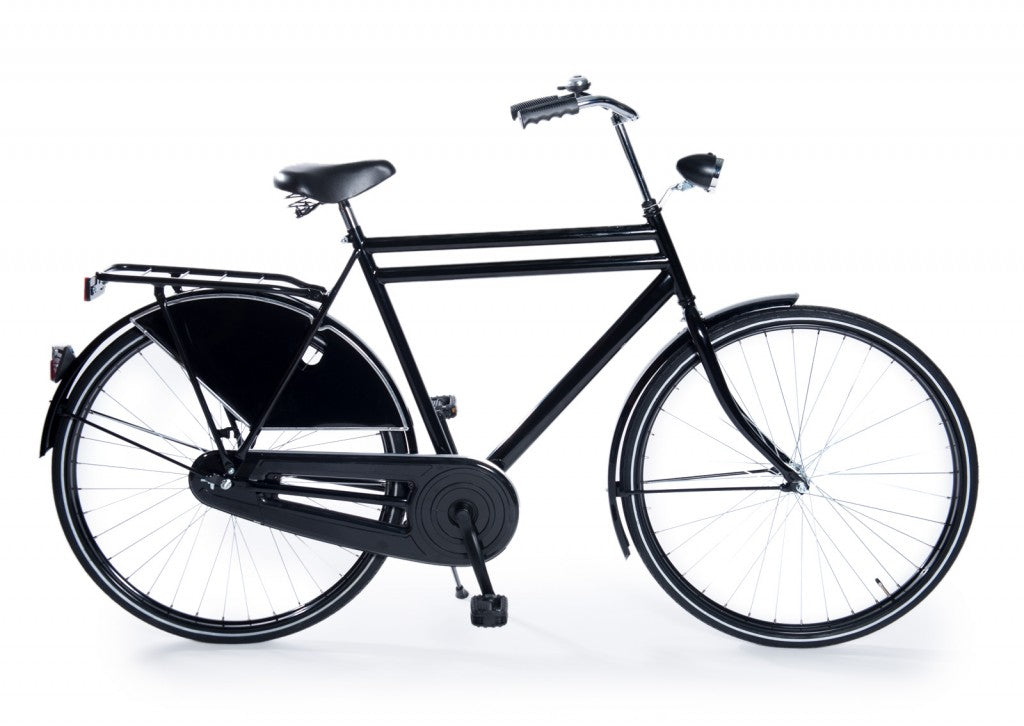 Aldo 28 pouces grand-père démarreur de vélo 61cm noir brillant