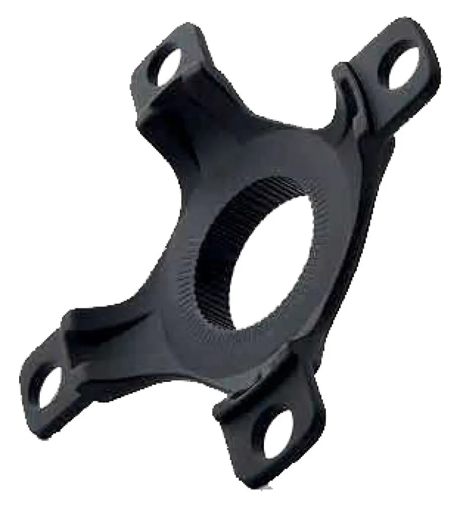 Buzaglo Miranda Spider Shimano BCD point 104 4 trous 51 mm. aluminium noir