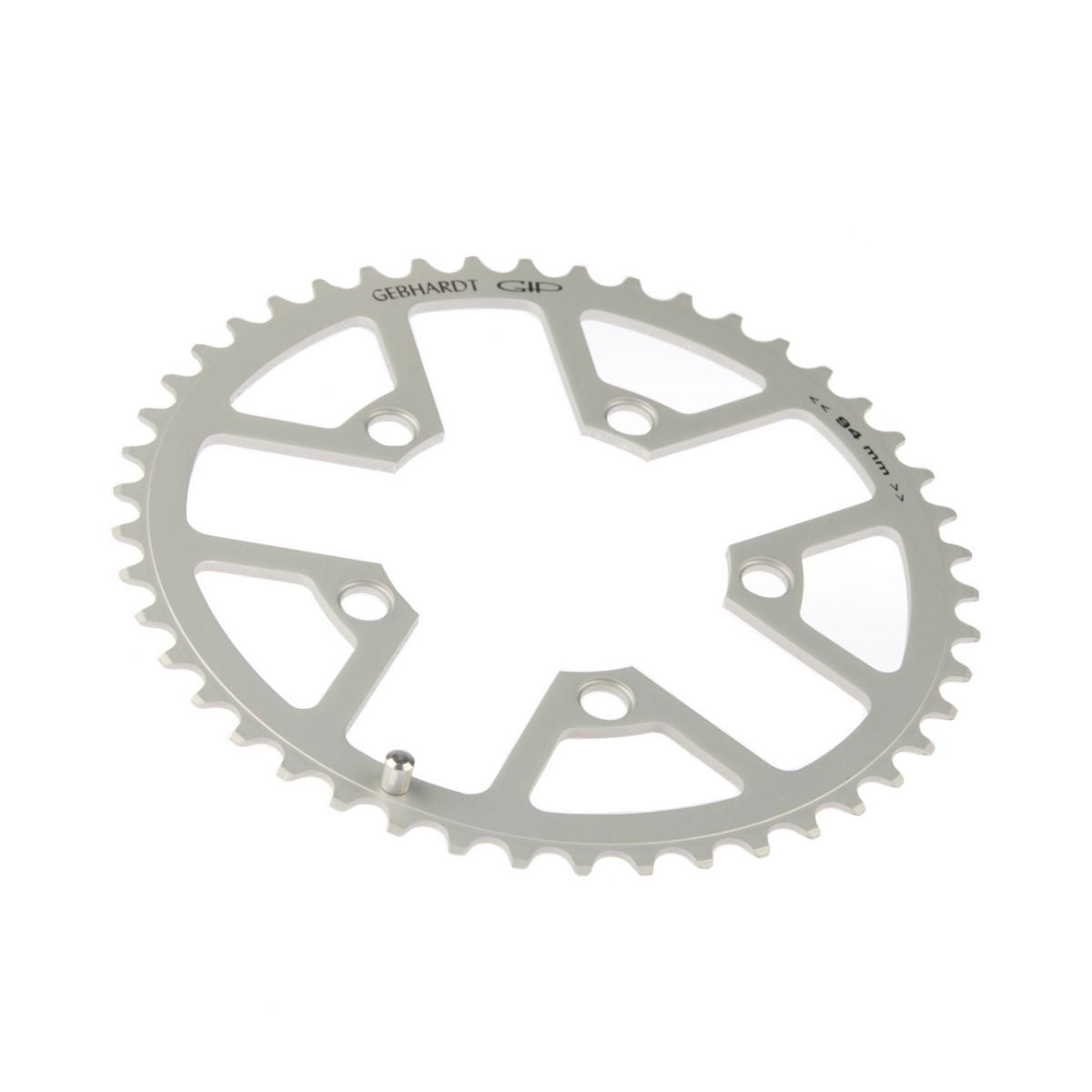 Gebhardt plateau 42 dents ø94mm 5 bras, argent