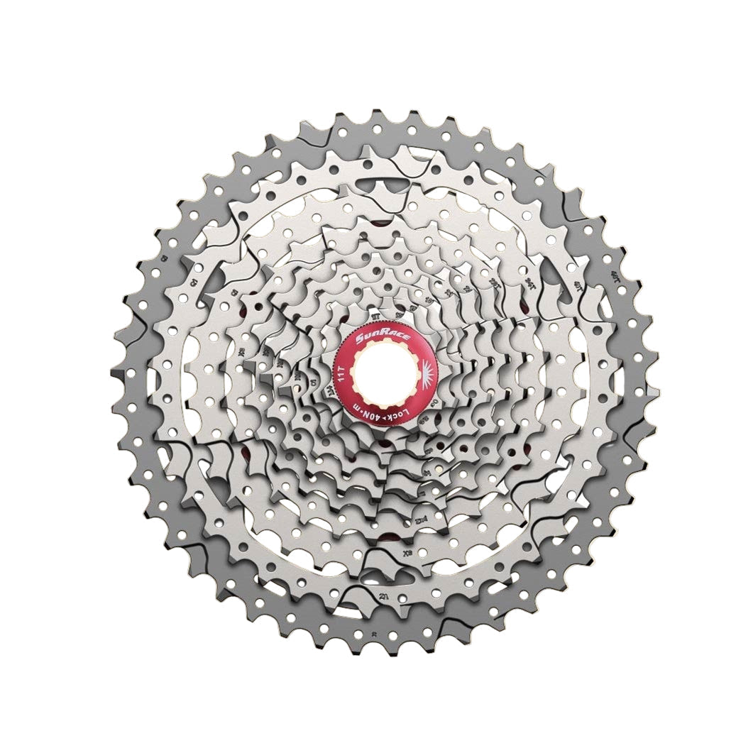 Cassette Sunrace 10V 11-46 CSMS3 Metallic Silver