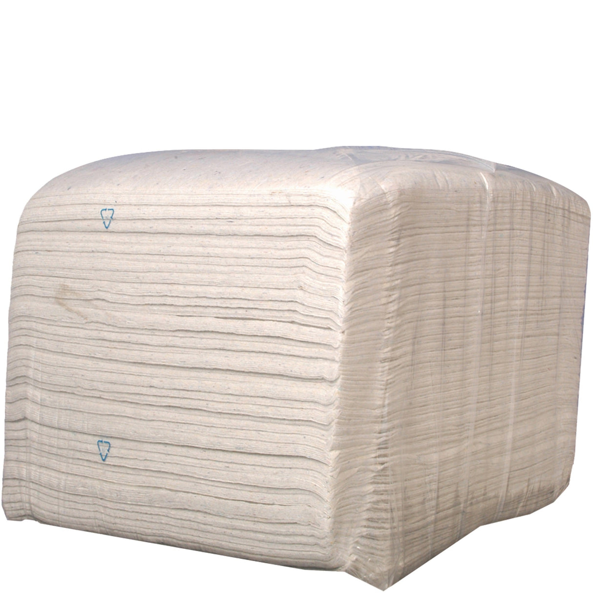 Totons de nettoyage jetables en huile kroon 10 kg. Blanc 15003
