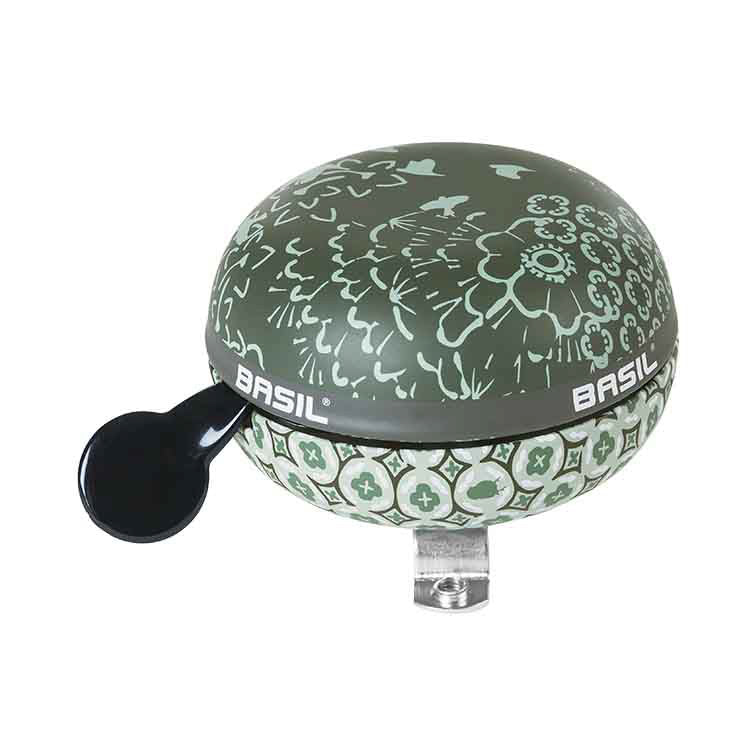 Basil Bohème - Bicycle Bell - 80 mm - Green de forêt