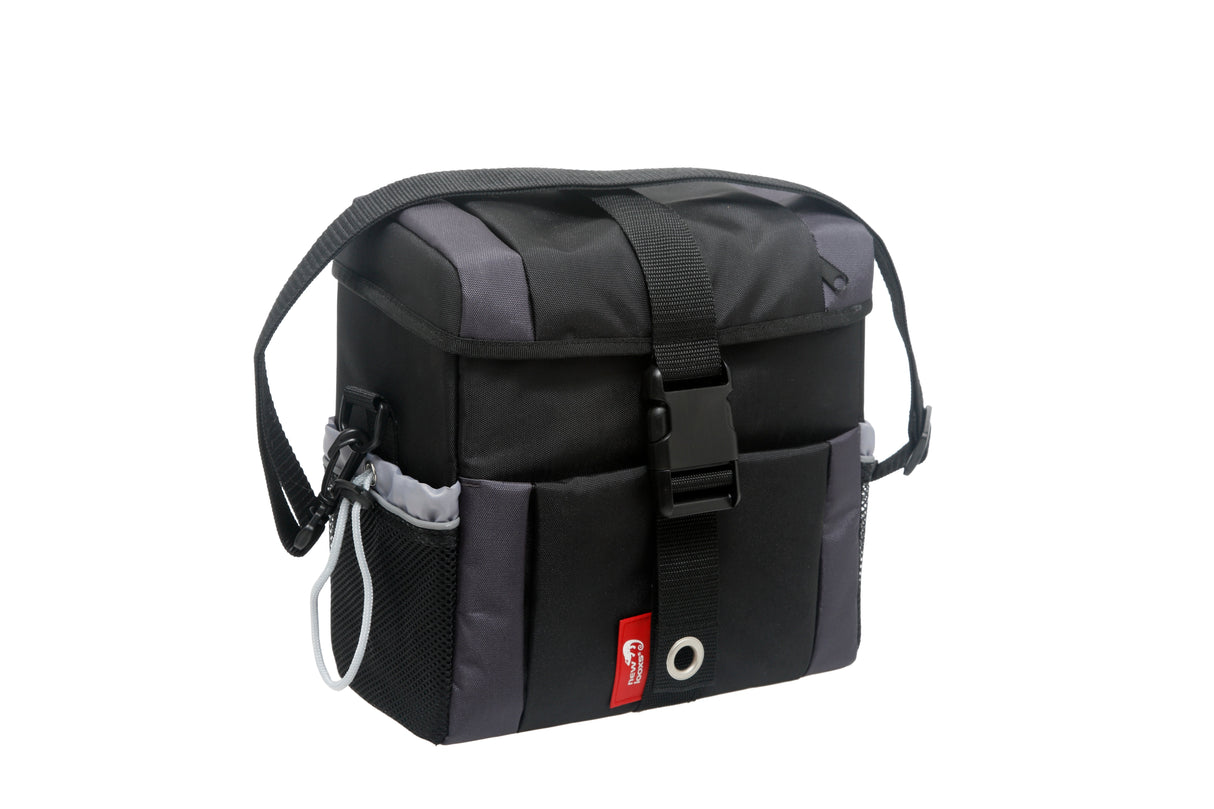 Burgers - new looxs new looxs vigo m turnlock noir 132.356 sacoche de guidon 9,5l