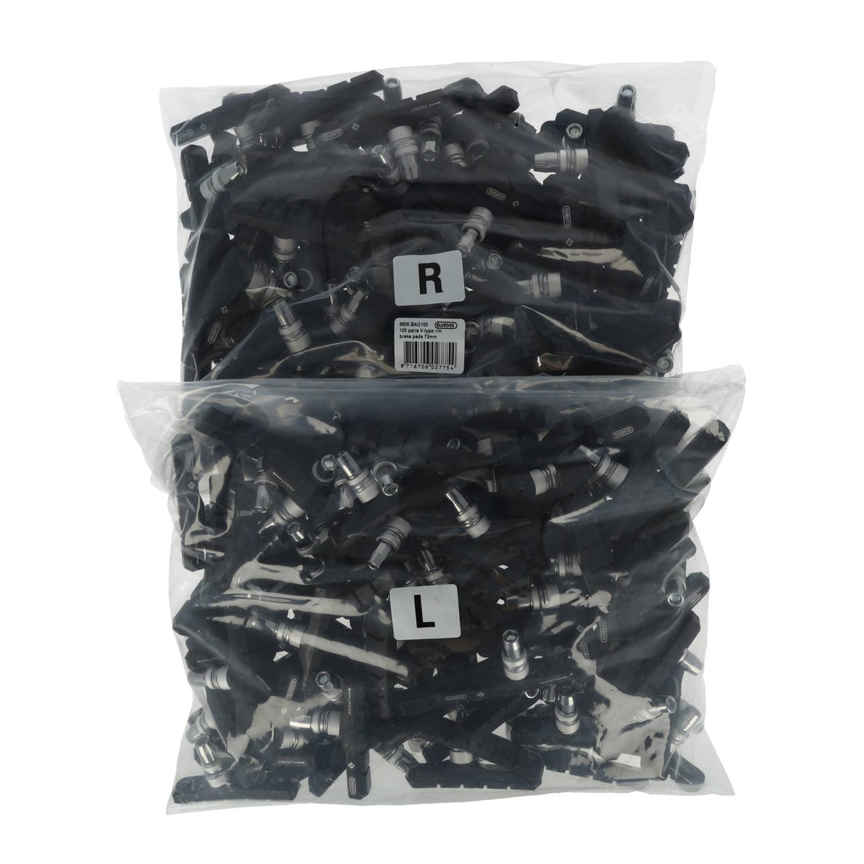 Elvedes cable systems bv plaquettes de frein elvedes v-brake 72mm | axisymétrique | OEM | p100