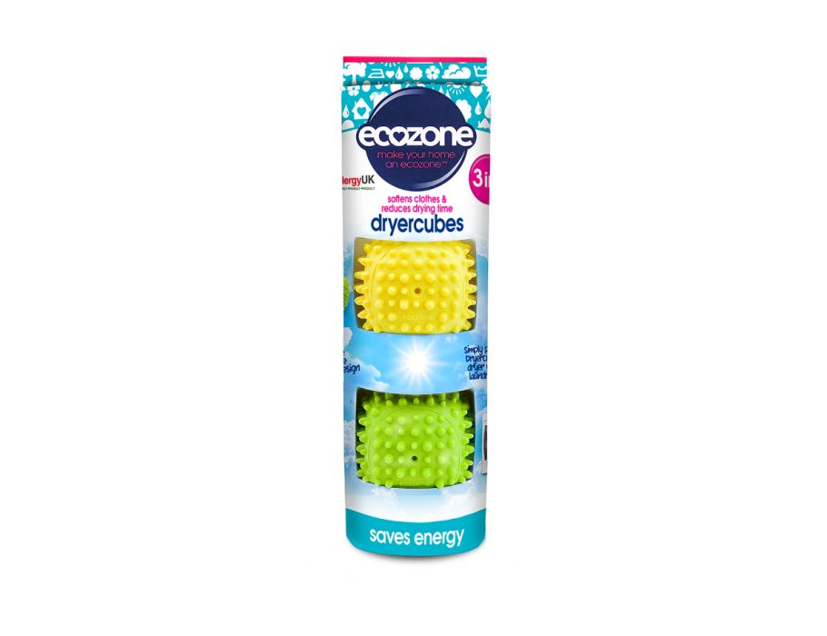 Cubes de séchage Ecozone - laver les boules sèches 2 pcs.