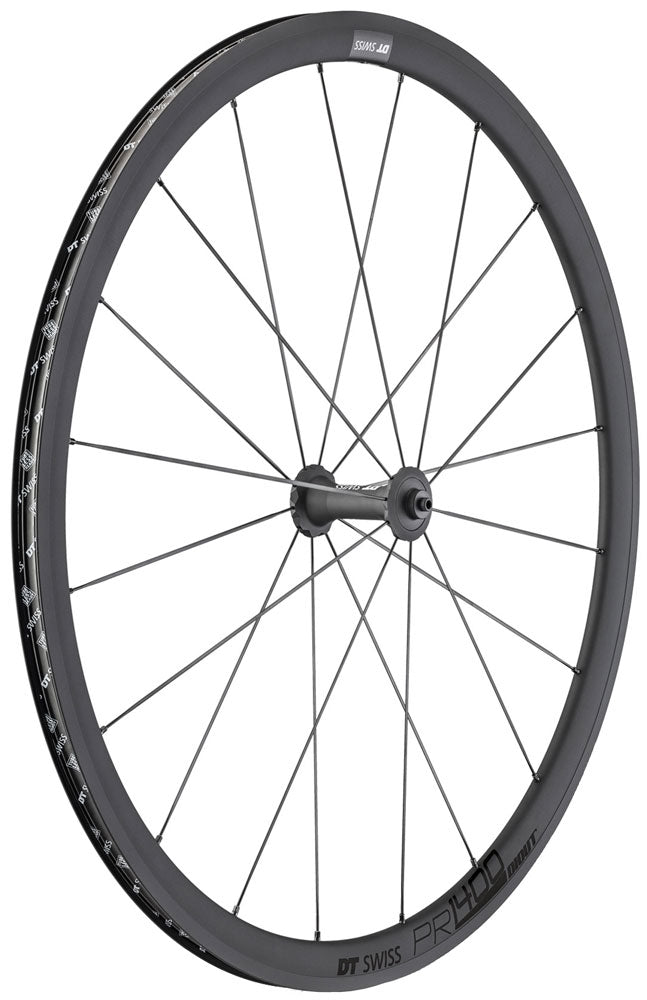 Roue avant Dt swiss pr 1400 dicut oxic 32 mm