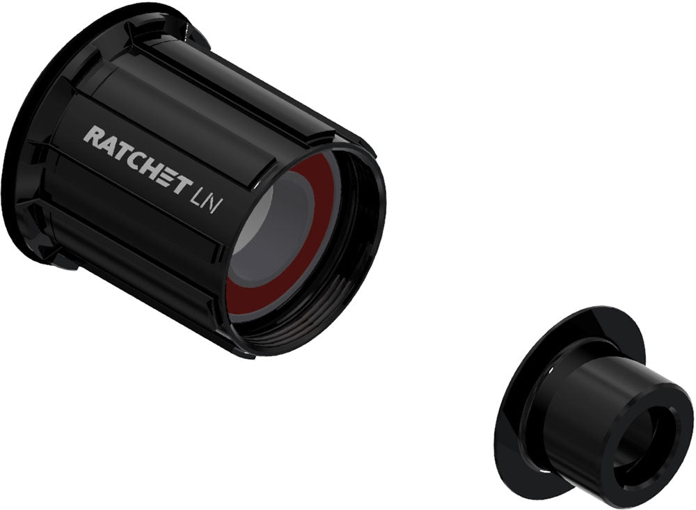 Cliquet VTT DT Swiss Shimano dans corps de roue libre en aluminium