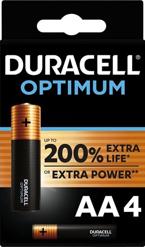 Piles Duracell optimales AA