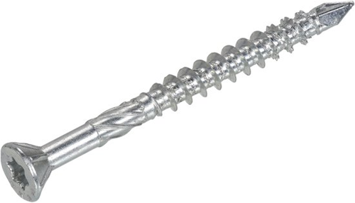 Dynaplus mdf-schroef verzinkt platkop deeldraad-75° torx tx15 3.5x30 18 | 200 stuks - 0287.01.17201